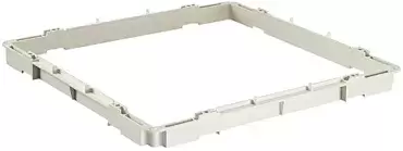 Micro Heki skylight adapter frame 28x28 for thicknesses from 43 to 60 mm.