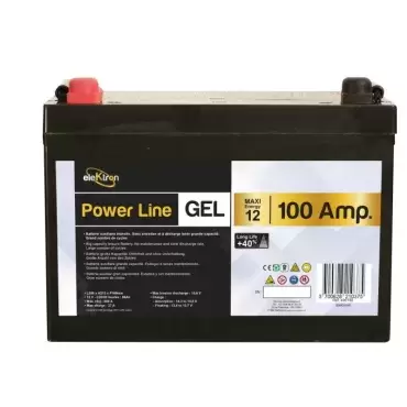 2nd generation 100ah gel battery 40% more performance