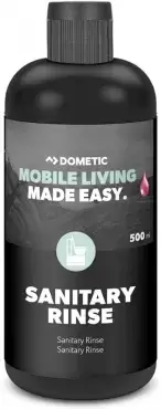 Dometic Sanitary Rinse Rosa for caravan toilet flush water tanks.