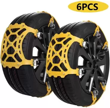 GOOD YEAR TRACK 6 UNIT snow chains. For all types of vehicles with aluminum wheels.