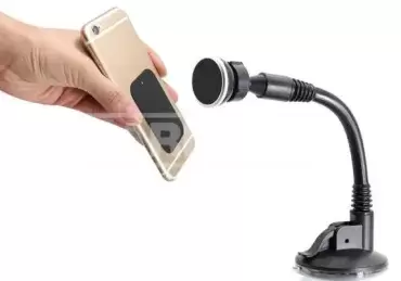 Magnetic car motorhome camper phone holder with suction cup