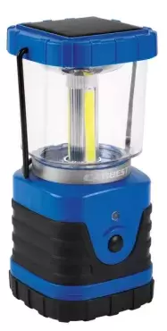 Lantern Solar camping lamp/230V/12V for caravans, motorhomes, camper and 4x4 overland.