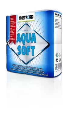 Aqua Soft Thetford WC toilet paper 4 rolls.