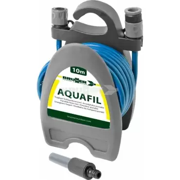 Aquafil hose 10 mt filled with water with support and nozzles caravan motorhome camper