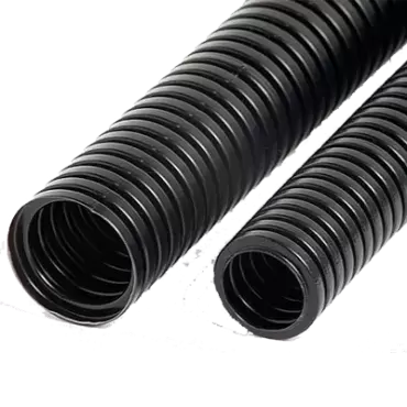 12 mm corrugated professional installation tube, sold by the meter.