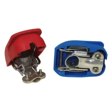 Quick connection battery terminals motorhome camper.