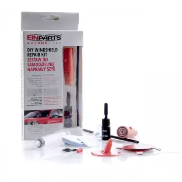 Auto repair kits / auto renovation of the glass that allows to get rid of scratches and deep cracks.