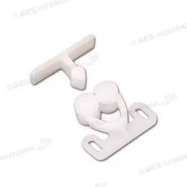 Door stop with double wheel multiple applications for caravan, motorhome and camper