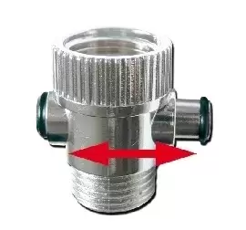 ACQUASTOP Water economizer for shower caravan motorhome