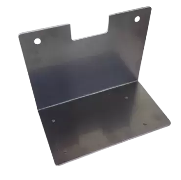 Aluminum support for AMR/ORIA suspension compressor for motorhomes and campers.