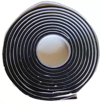 9mm black butyl cord. diam.