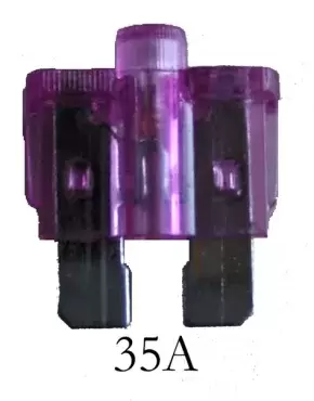 Plug-in fuse with led 35A