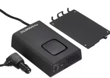 Pure sine wave current converter, 150 W, 12 V Dometic SinePower DSP 212, motorhomes, camper and 4x4 overland.