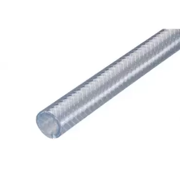 Reinforced flexible tube for water, 12mm inner diameter and 18mm outer diameter, caravans, motorhomes and campers.