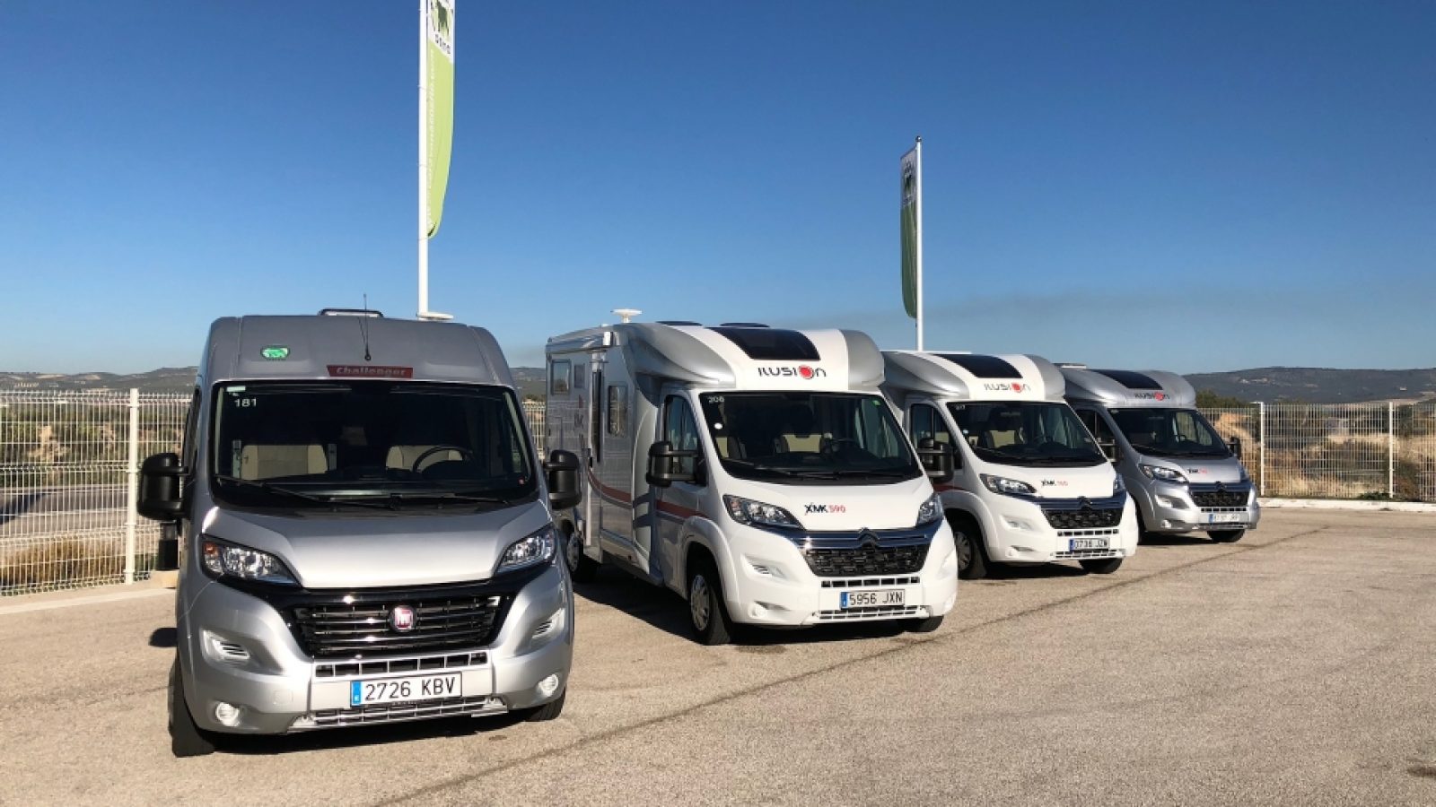 NEW SERVICE OF MOTORHOMES FOR RENT