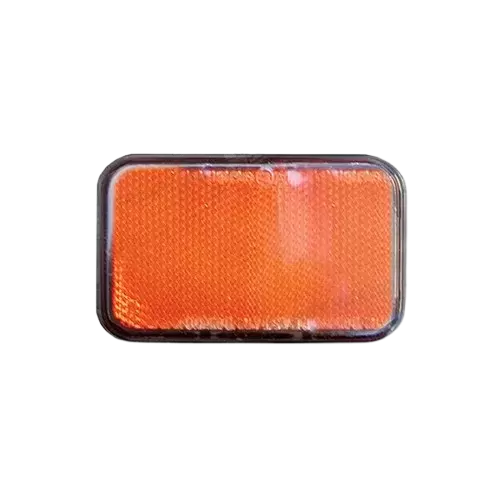 Reflector adhesivo naranja 95x60 mm para autocaravana, caravana y camper