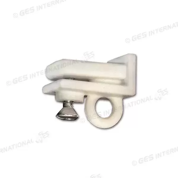 Gancho tipo redondo para visillos y cortinas de caravanas, autocaravanas y camper.