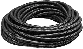 Tubo de instalacion profesional coarrugado 12 mm rollo de 50 metros.