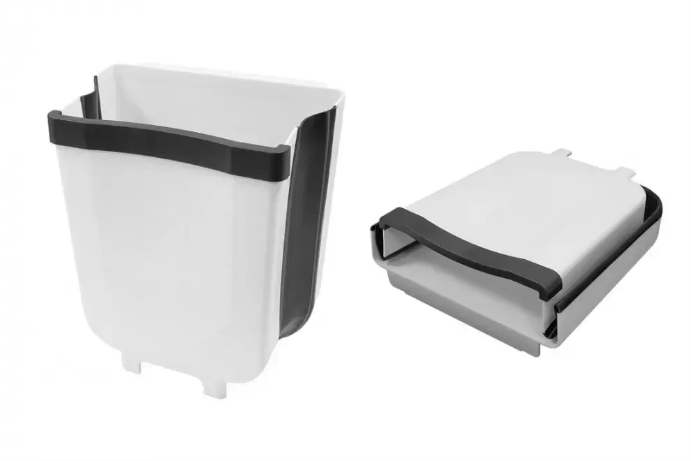 Papelera Plegable Zerbino para caravana, autocaravana, camper y 4x4 overland.