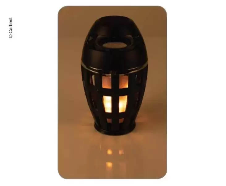 Luz Led de antorcha con altavoz Bluetooth camping y  caravavaning
