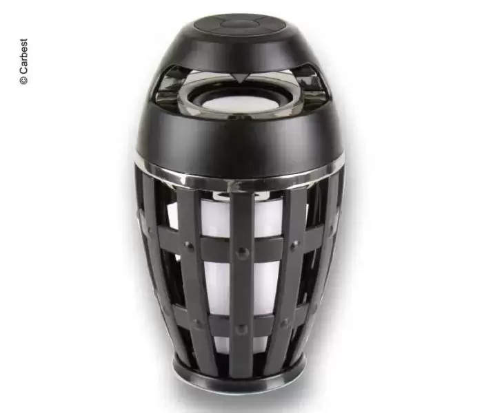 Luz Led de antorcha con altavoz Bluetooth camping y  caravavaning