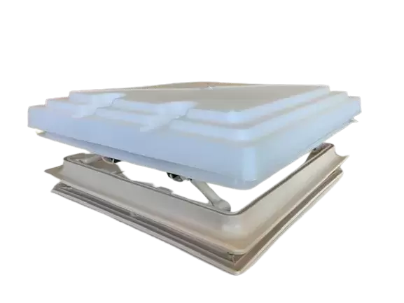 Claraboya con 2 asas MPK 32x36 para caravanas, autocaravanas y camper.