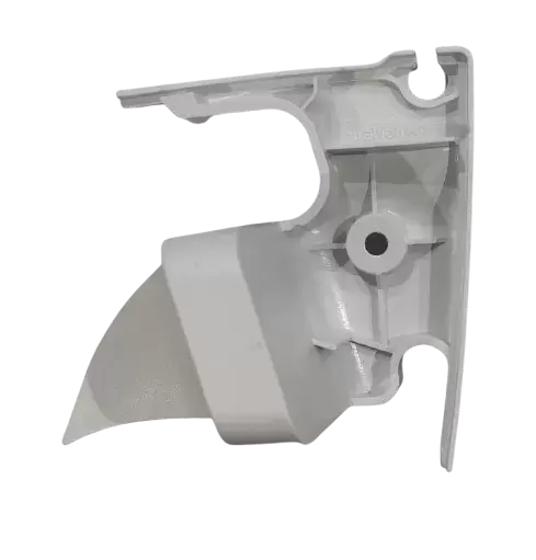 Recambio tapa derecha para toldos Dometic PW1100 de caravanas y autocaravanas.  Color blanco.
