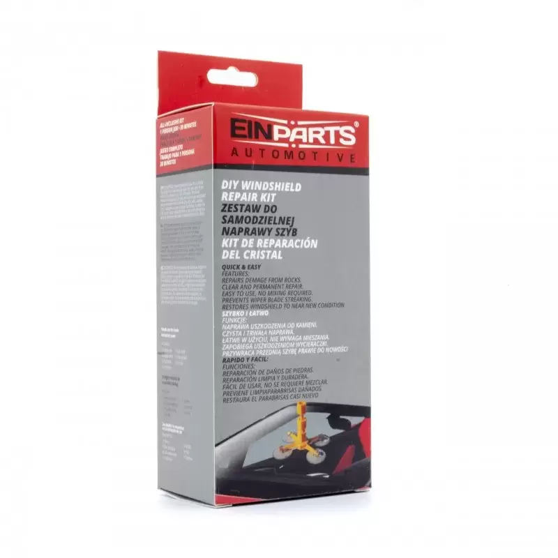 El kit para la autorreparación / renovación de vidrio le permite eliminar astillas, arañazos profundos y grietas.