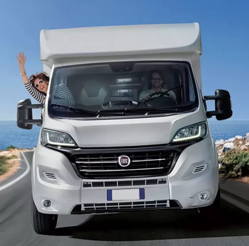 Cerraduras seguridad IMC interior puertas delanteras Fiat Ducato autocaravana y camper a partir año 2022.