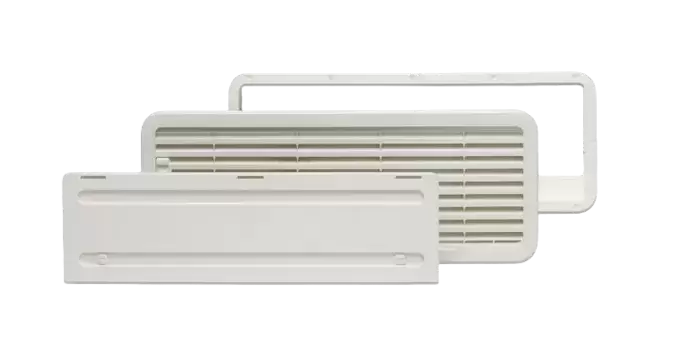Rejilla frigorificos Dometic LS200 color blanco para autocaravanas y camper - Ref. 9620009291