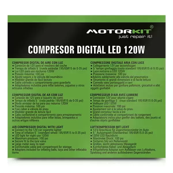 COMPRESOR DIGITAL LED 120W