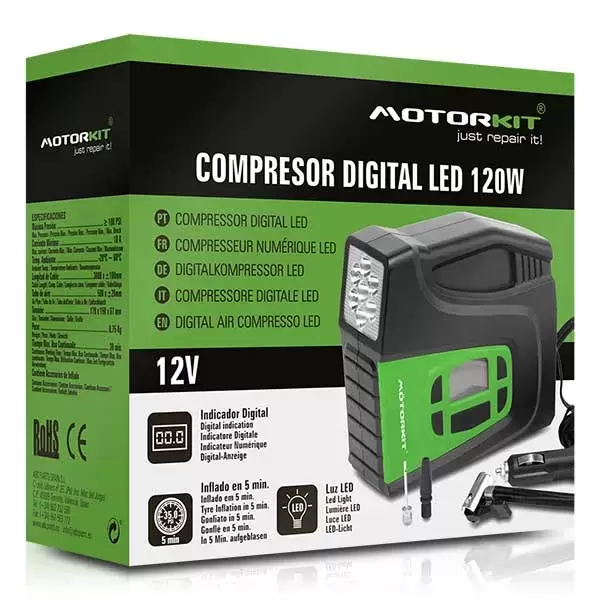 COMPRESOR DIGITAL LED 120W