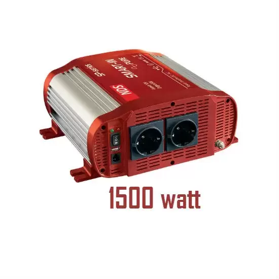 Convertidor Smart-in 230V/50-60Hz 12/1500, onda pura autocaravana