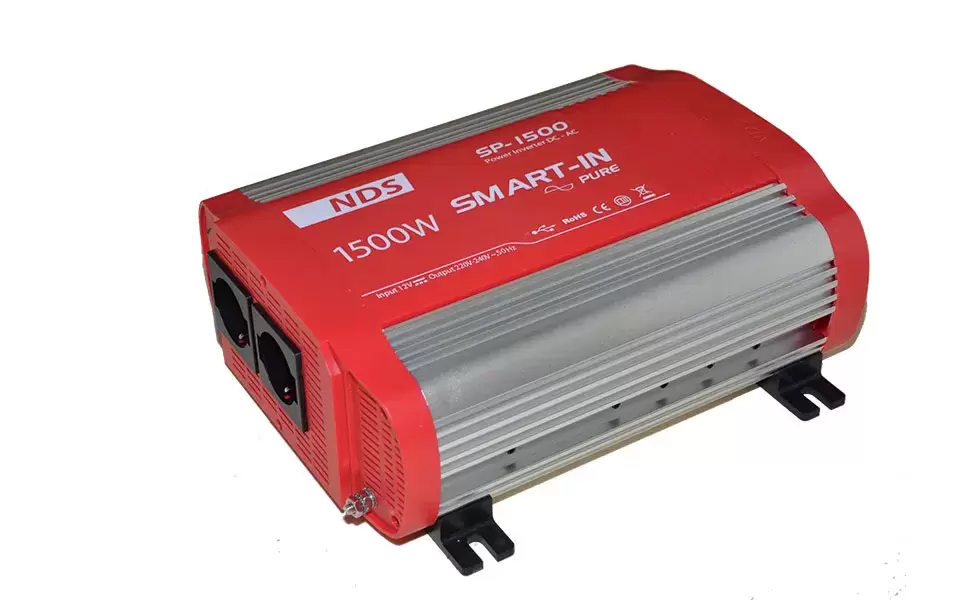 Convertidor Smart-in 230V/50-60Hz 12/1500, onda pura autocaravana