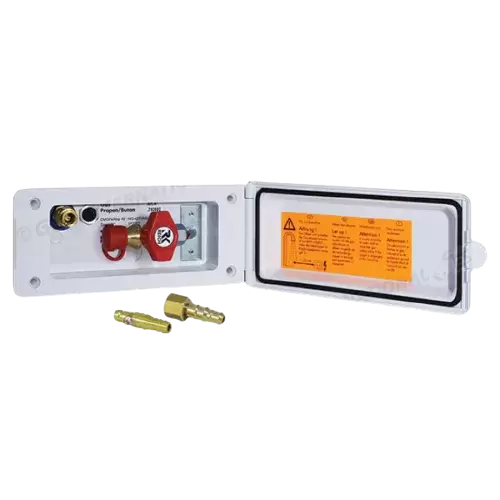 Caja conexion externa GAS barbacoa etc caravana autocaravana camper