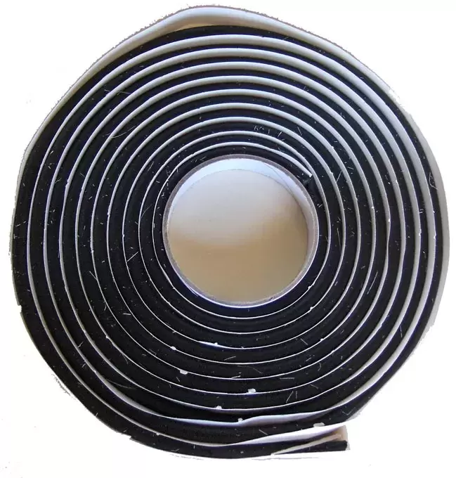 Cordon de butilo negro 9mm. diam.