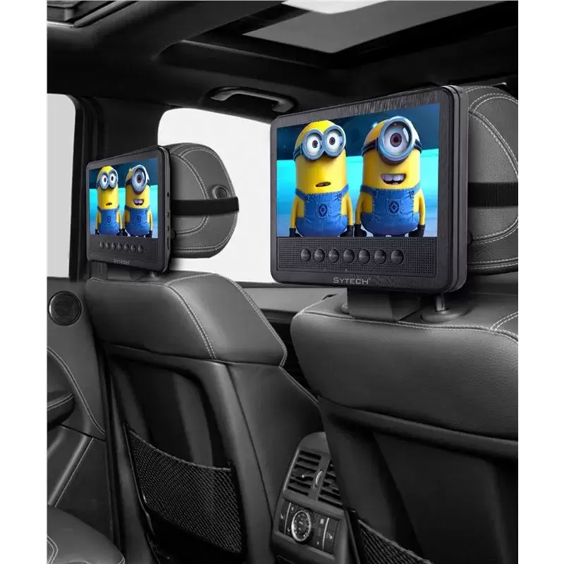 DVD portátil de 9" ideal entretenimiento niños para viajes en caravanas, autocaravanas, camper y 4x4 overland.