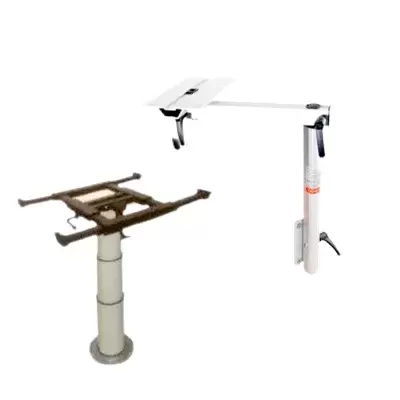 Legs, supports and table feet, folding and telescopic, for motorhomes, caravans and camper.