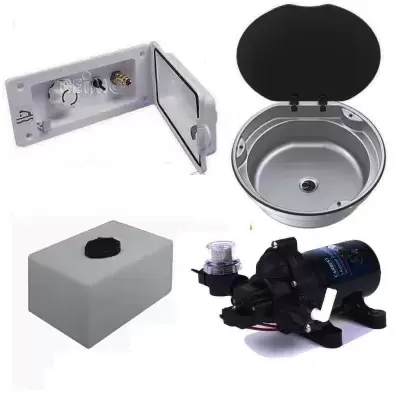 Water accessories for motorhomes