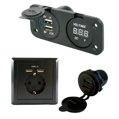 products for electrical connections and motorhome sockets