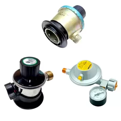Gas outlet regulators for motorhomes, caravans, campers and camping.