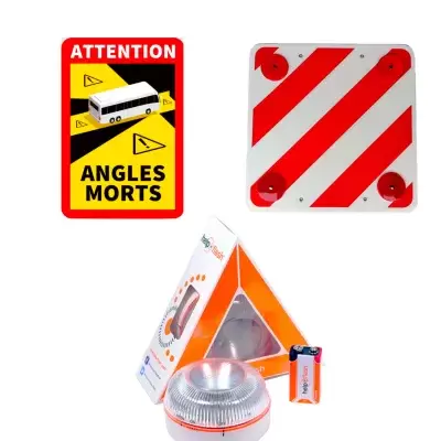 Signaling products and accessories for motorhomes, caravans and campers